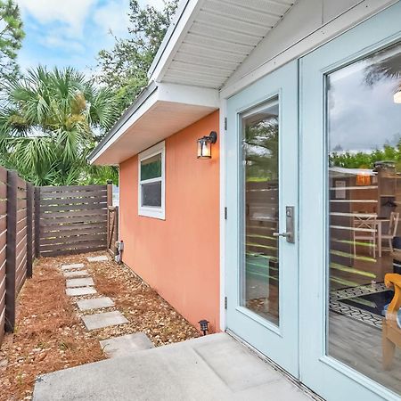 Coral Cottage, Stylish Studio Suite On Canal, Walkable To Beach, Private Parking Saint Augustine Eksteriør billede