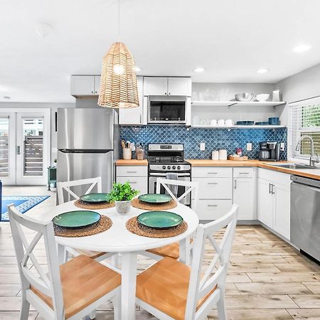 Coral Cottage, Stylish Studio Suite On Canal, Walkable To Beach, Private Parking Saint Augustine Eksteriør billede